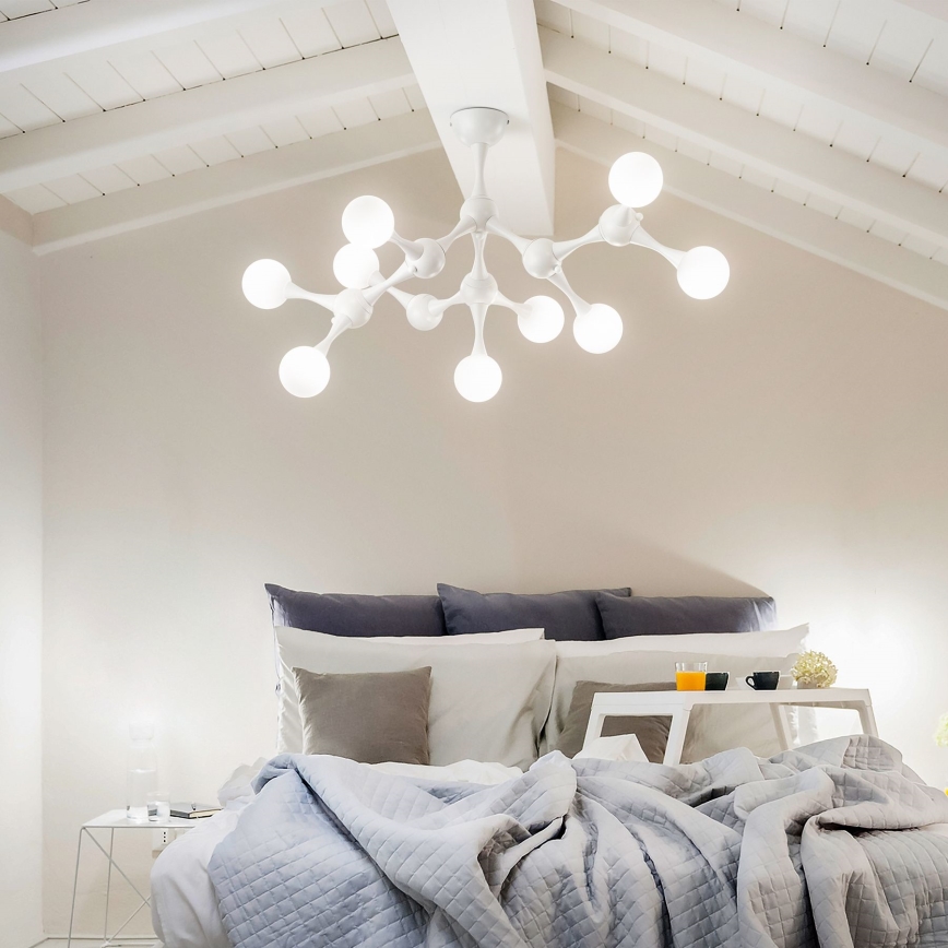 Ideal Lux - LED Żyrandol natynkowy NODINO 9xG9/3W/230V biały