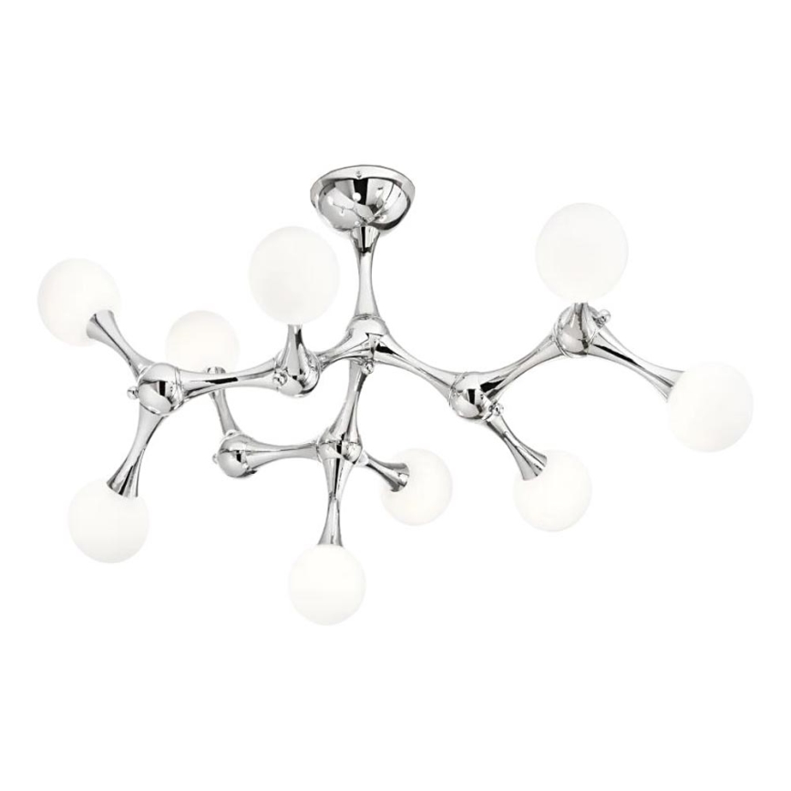 Ideal Lux - LED Żyrandol natynkowy NODINO 9xG9/3W/230V chrom błyszczący/biały