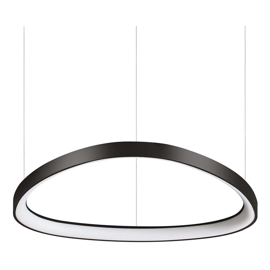 Ideal Lux - LED Żyrandol ściemnialny na lince GEMINI LED/48W/230V śr. 61 cm CRI 90 czarny