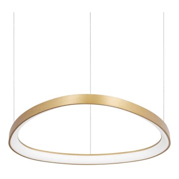 Ideal Lux - LED Żyrandol ściemnialny na lince GEMINI LED/48W/230V śr. 61 cm CRI 90 złoty