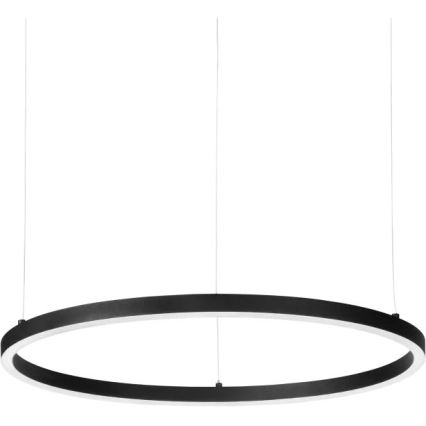 Ideal Lux - LED Żyrandol ściemnialny na lince ORACLE SLIM LED/28W/230V 4000K śr. 50 cm CRI 90 czarny