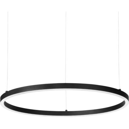 Ideal Lux - LED Żyrandol ściemnialny na lince ORACLE SLIM LED/40W/230V 4000K śr. 70 cm CRI 90 czarny