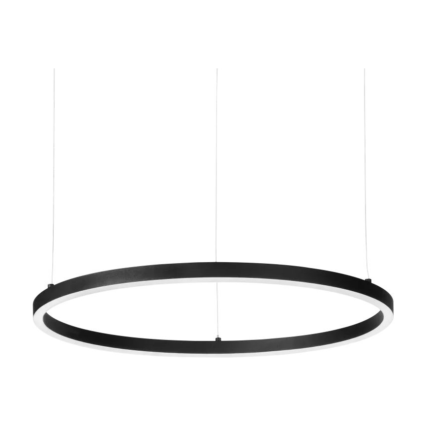 Ideal Lux - LED Żyrandol ściemnialny na lince ORACLE SLIM LED/42W/230V 4000K śr. 90 cm CRI 90 czarny
