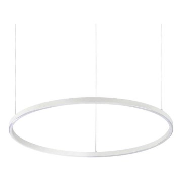 Ideal Lux - LED Żyrandol ściemnialny na lince ORACLE SLIM LED/39W/230V 3000K śr. 70 cm biały
