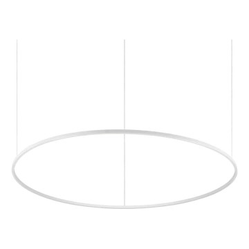 Ideal Lux - LED Żyrandol ściemnialny na lince ORACLE SLIM LED/76W/230V 3000K śr. 150 cm biały