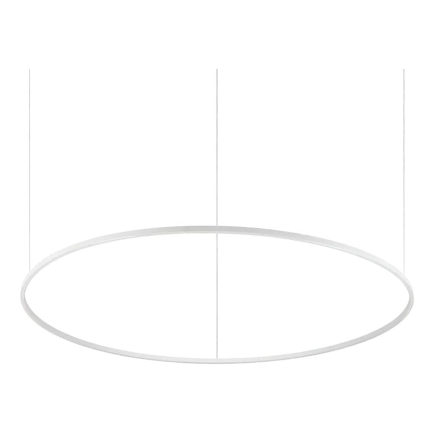 Ideal Lux - LED Żyrandol ściemnialny na lince ORACLE SLIM LED/76W/230V 3000K śr. 150 cm biały