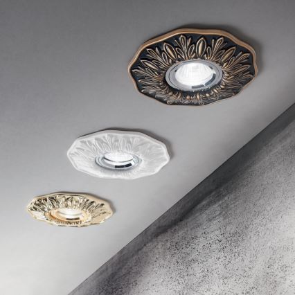Ideal Lux - Oprawa do sufitu podwieszanego POLKA 1xGU10/50W/230V złota
