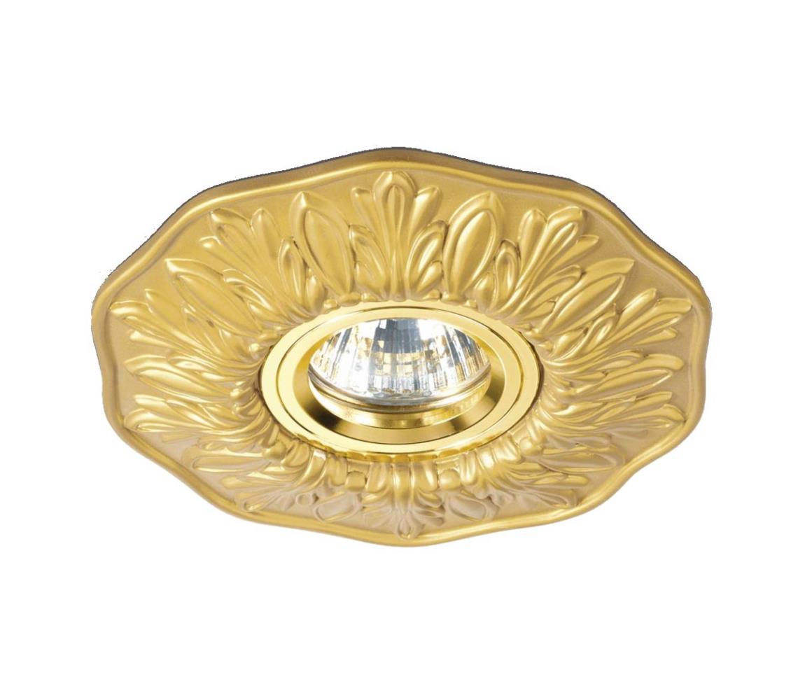 Ideal Lux - Oprawa do sufitu podwieszanego POLKA 1xGU10/50W/230V złota