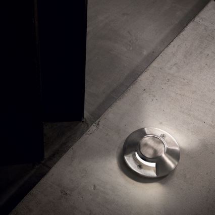 Ideal Lux - oprawa najazdowa LED ROCKET 3W/230V CRI 90 IP67 matowy chrom