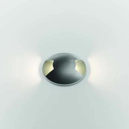 Ideal Lux - Oprawa najazdowa LED ROCKET LED/3W/230V CRI 90 IK08 IP67 matowy chrom