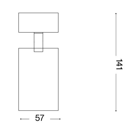 Ideal Lux - Oprawa punktowa LED DYNAMITE 1xGU10/7W/230V CRI 90 mosiądz