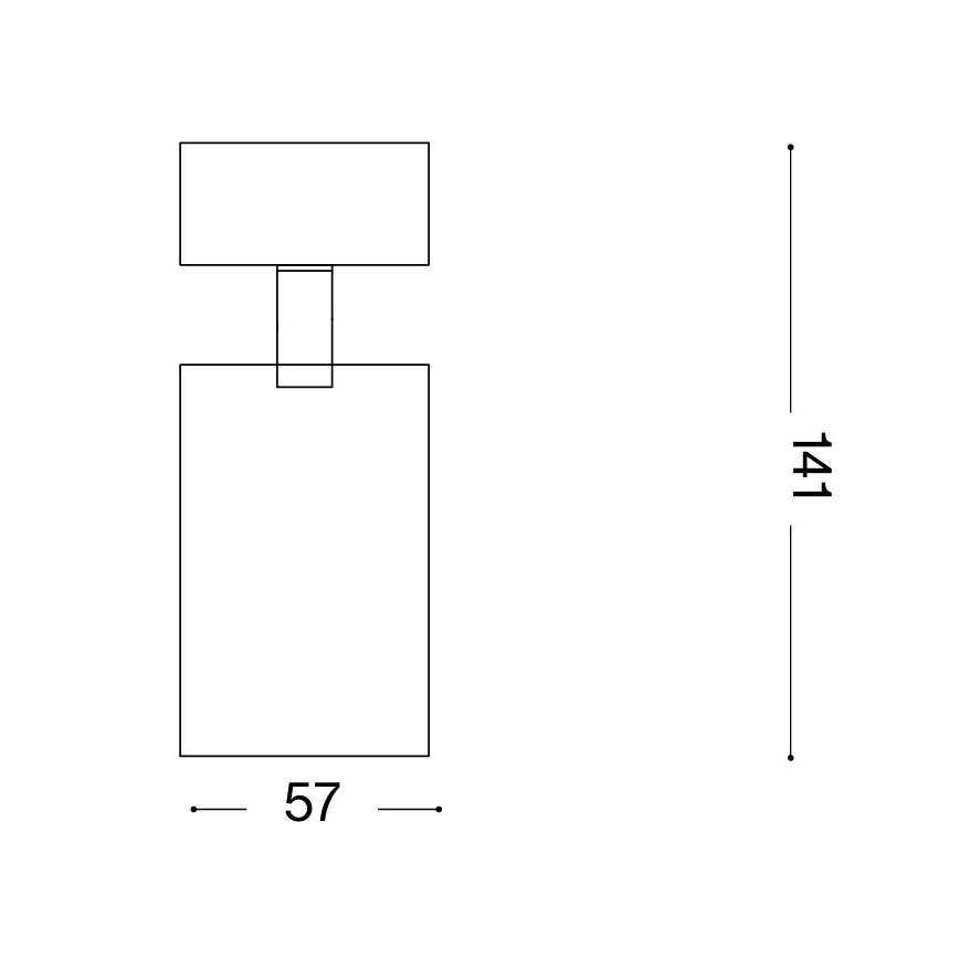 Ideal Lux - Oprawa punktowa LED DYNAMITE 1xGU10/7W/230V CRI 90 mosiądz