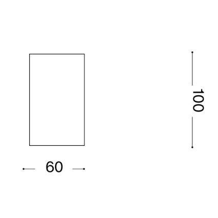 Ideal Lux - Oprawa punktowa LED LOOK 1xGU10/7W/230V CRI 90 6x6 cm mosiądz