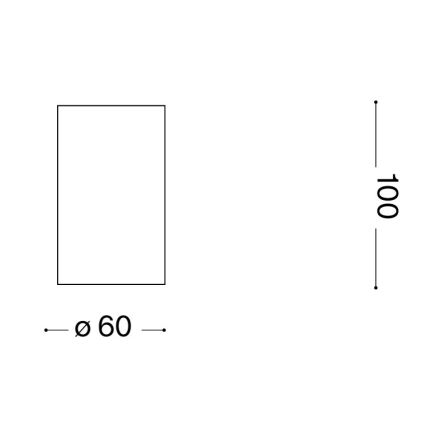 Ideal Lux - Oprawa punktowa LED LOOK 1xGU10/7W/230V CRI 90, śr. 6 cm, mosiądz