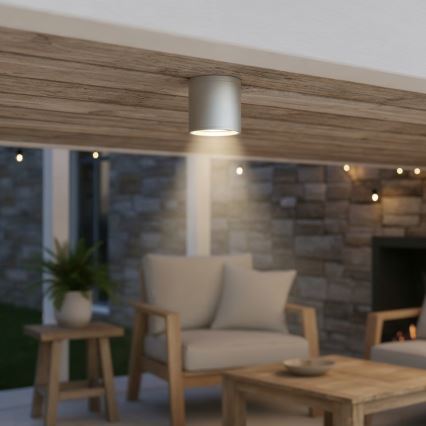 Ideal Lux - Oprawa punktowa zewnętrzna GUN 1xGU10/28W/230V IP55 szara