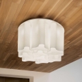 Ideal Lux - Oprawa sufitowa COMPO 10xE27/52W/230V, średnica 73,5 cm, biała