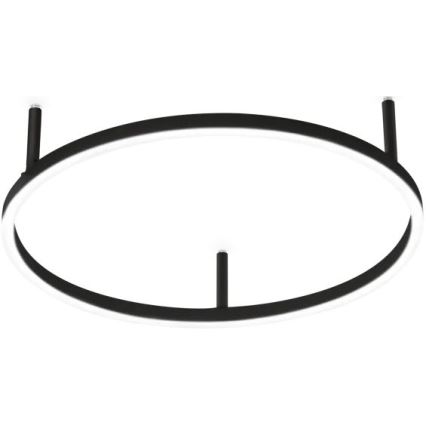 Ideal Lux - Oprawa sufitowa LED ORACLE SLIM LED/29W/230V 2700K CRI 90 Ø 50 cm czarna