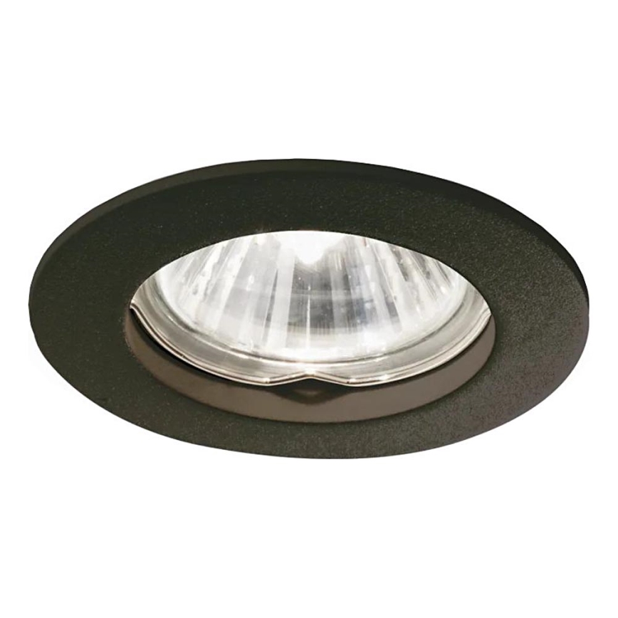 Ideal Lux - Oprawa wpuszczana JAZZ 1xGU10/50W/230V czarny