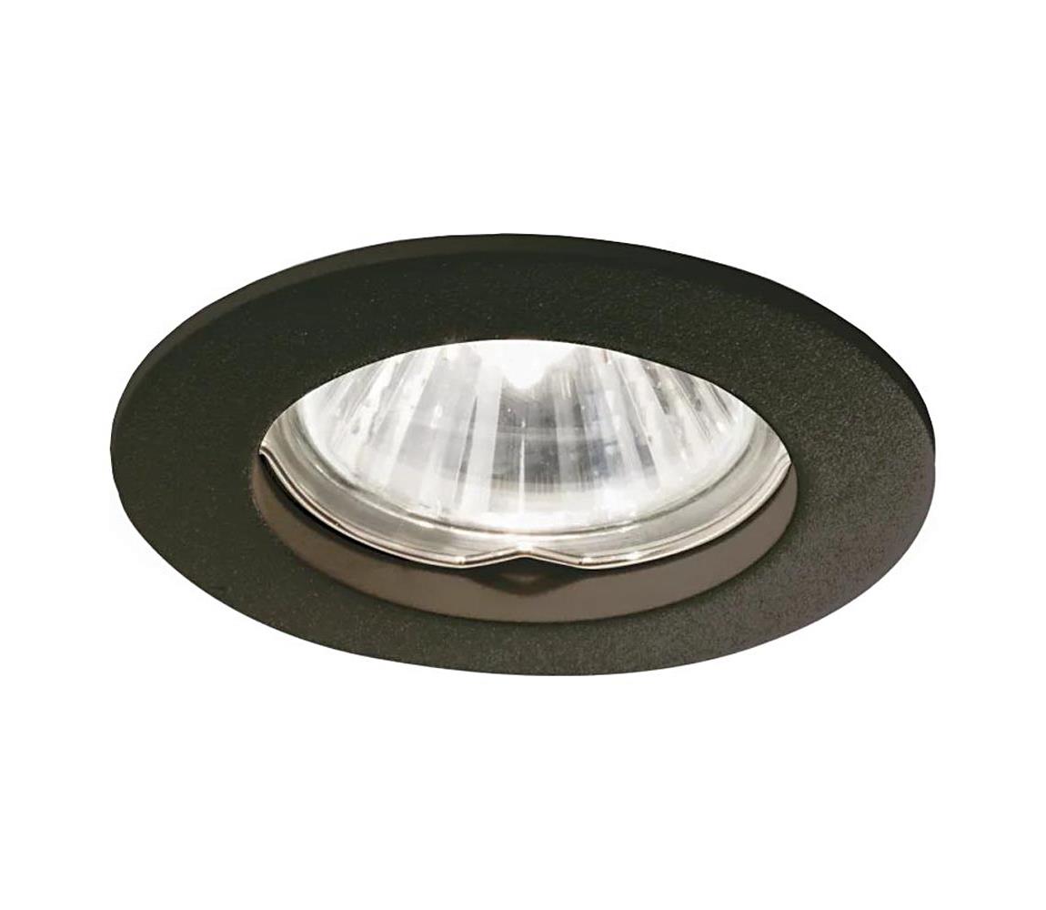 Ideal Lux - Oprawa wpuszczana JAZZ 1xGU10/50W/230V czarny