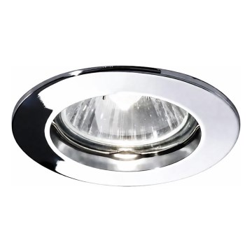 Ideal Lux - Oprawa wpuszczana JAZZ 1xGU10/50W/230V Ø7,7 cm chrom błyszczący