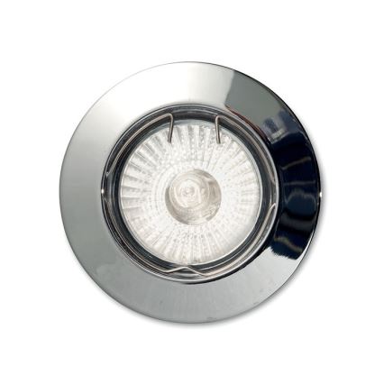 Ideal Lux - Oprawa wpuszczana JAZZ 1xGU10/50W/230V Ø7,7 cm chrom błyszczący