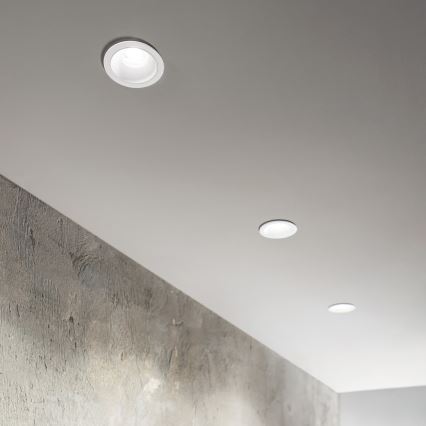 Ideal Lux - Oprawa sufitowa wpuszczana GAME TRIM LED/5,5W/230V 3000K CRI 90 śr. 5,8 cm biała