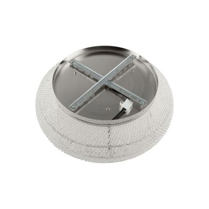 Ideal Lux - Plafon kryształowy PASHA 10xE14/40W/230V śr. 55 chrom błyszczący
