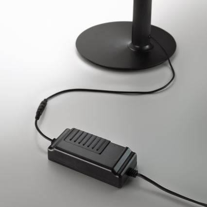 Ideal Lux - ściemnialna lampa stojąca LED DORICA LED/50W/230V CRI 90 czarna