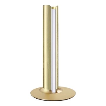 Ideal Lux - ściemnialna lampa stołowa LED DORICA LED/8W/230V CRI 90 mosiądz