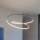Ideal Lux - ściemnialny żyrandol LED na linkach OZ LED/48W/230V śr. 60 cm CRI 90 biały