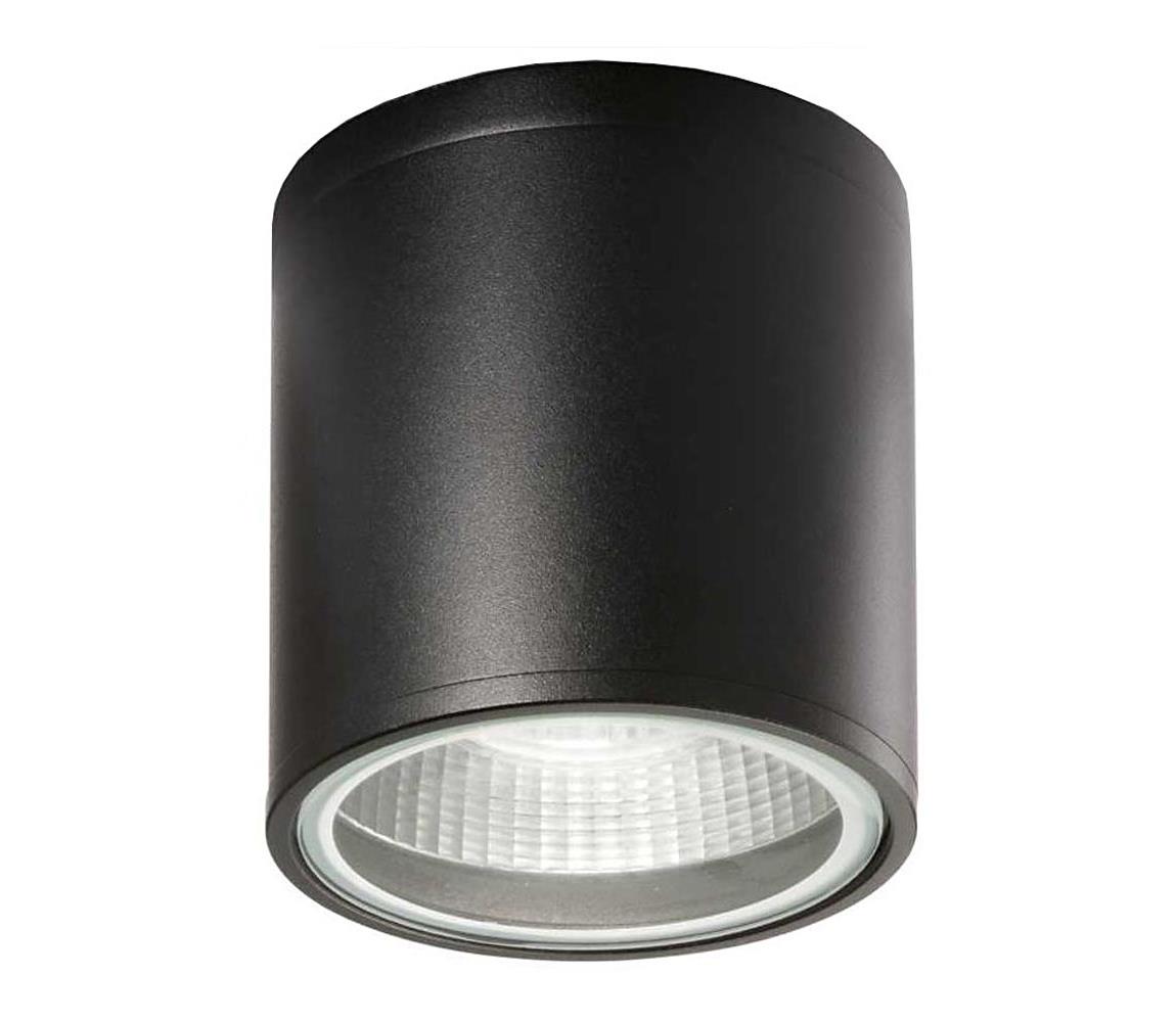 Ideal Lux - Spot łazienkowy GUN 1xGU10/28W/230V IP44 czarny
