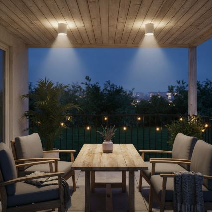 Ideal Lux - Spot łazienkowy GUN 1xGU10/28W/230V IP44 biały