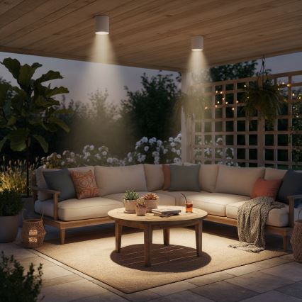 Ideal Lux - Spot łazienkowy GUN 1xGU10/28W/230V IP44 biały