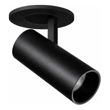 Ideal Lux - Wpuszczana oprawa punktowa LED NOVA LED/6W/230V 3000K CRI 90 śr. 6,8 cm czarna