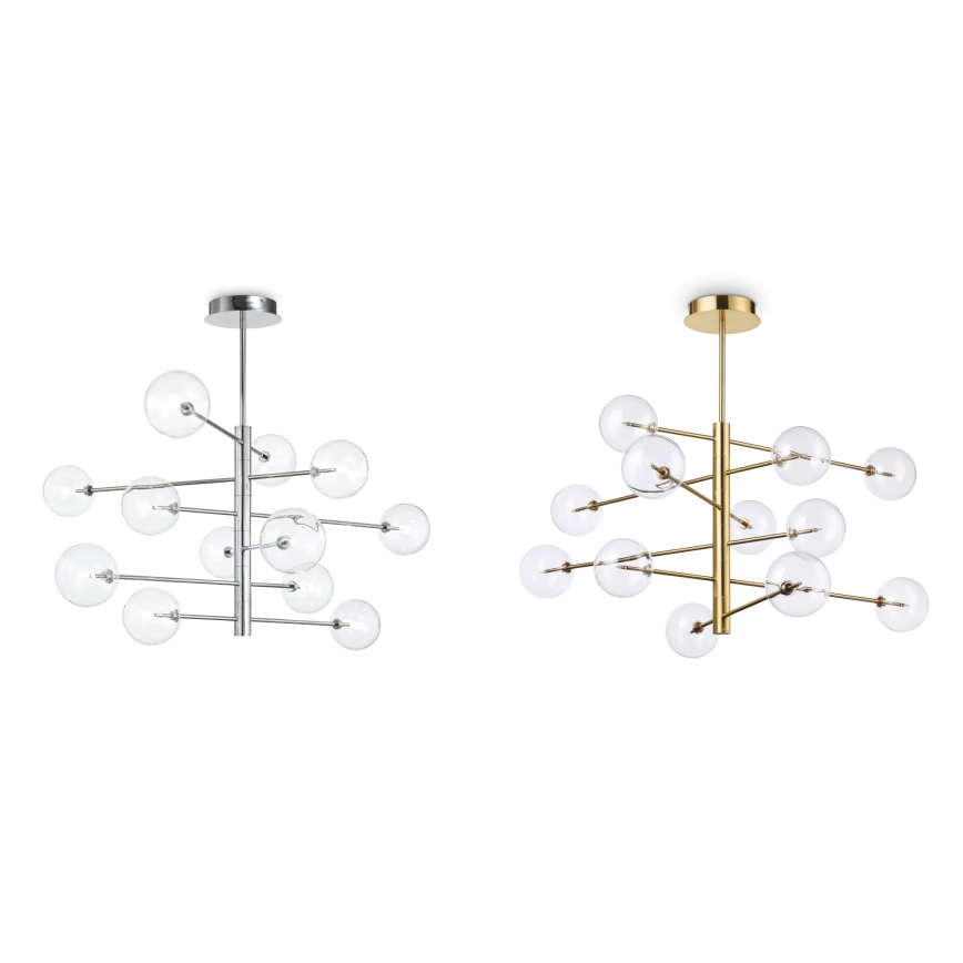 Ideal Lux - Zamienny klosz do żyrandola i lampy EQUINOXE, śr. 15 cm, przezroczysty