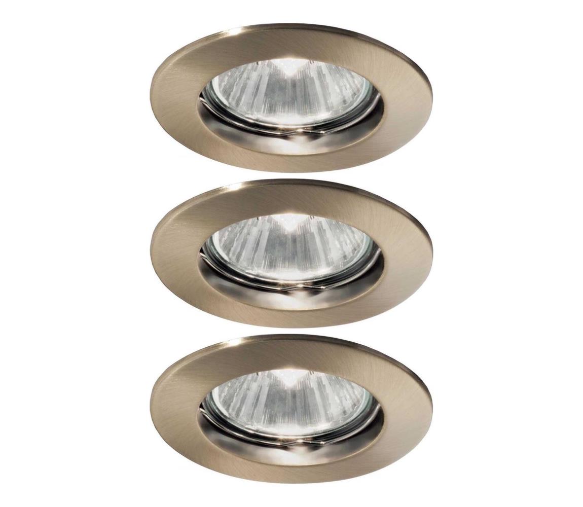 Ideal Lux - ZESTAW 3x Oprawa wpuszczana 1xGU10/50W/230V