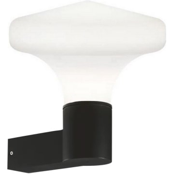 Ideal Lux - Zewnętrzna lampa ścienna CLIO 1xE27/42W/230V IP44 czarna