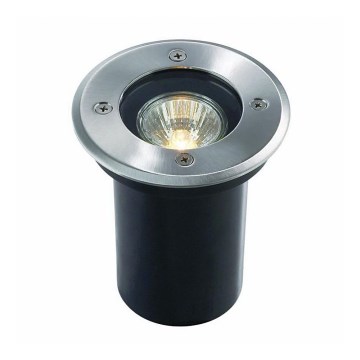 Ideal Lux - Zewnętrzna oprawa najazdowa PARK 1xGU10/20W/230V IP65 matowy chrom