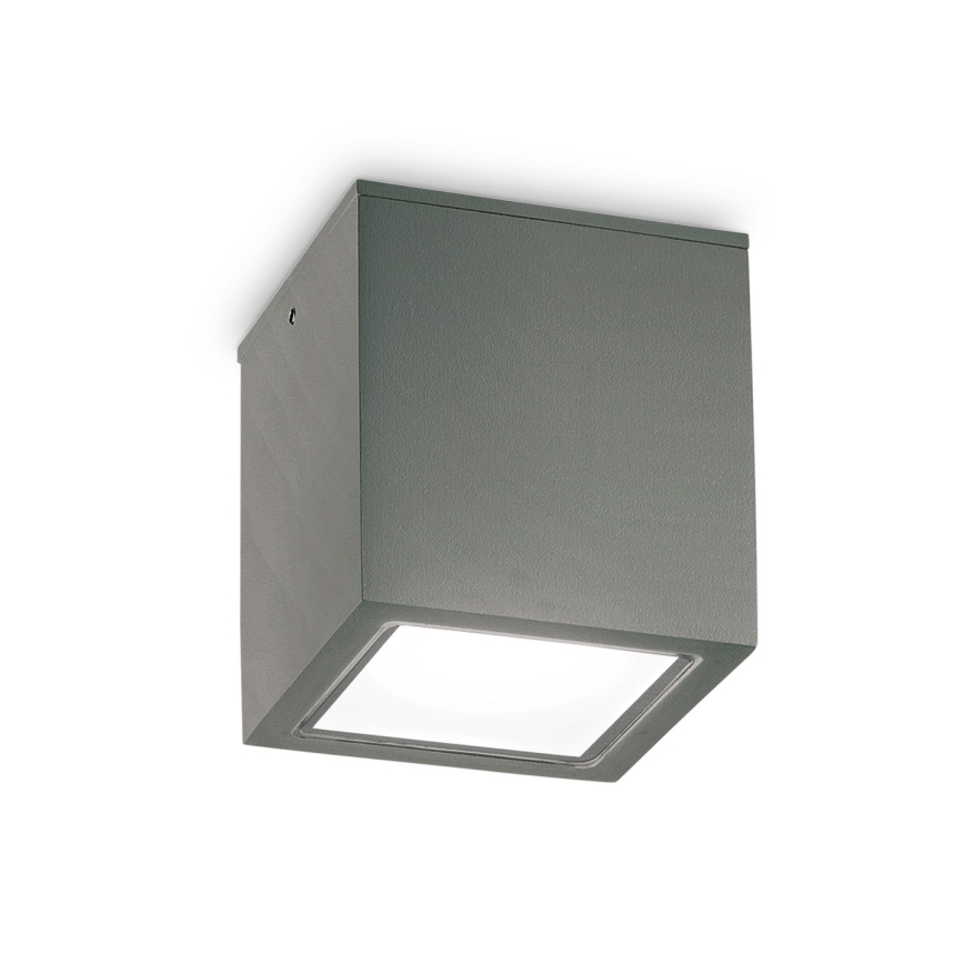 Ideal Lux - Zewnętrzna oprawa punktowa TECHO 1xGU10/20W/230V 9x9 cm IP54 antracyt