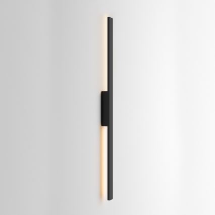 Ideal Lux - Kinkiet zewnętrzny LED LINEA LED/23W/230V CRI 90 144 cm IP54 czarny