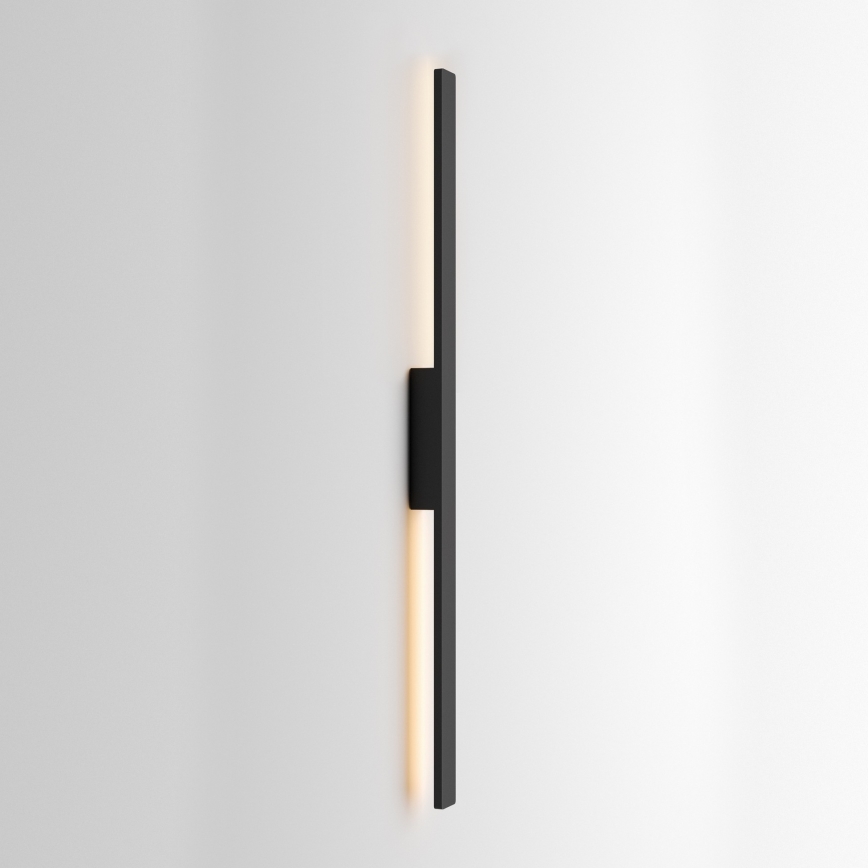 Ideal Lux - Kinkiet zewnętrzny LED LINEA LED/23W/230V CRI 90 144 cm IP54 czarny