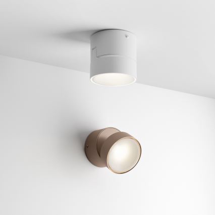 Ideal Lux - zewnętrzny kinkiet LED OMEGA LED/7W/230V CRI 90 IP54 brązowy
