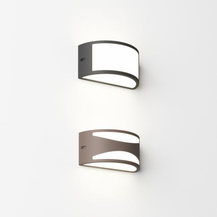 Ideal Lux - Zewnętrzny kinkiet REX 1xE27/60W/230V IP44 brązowy