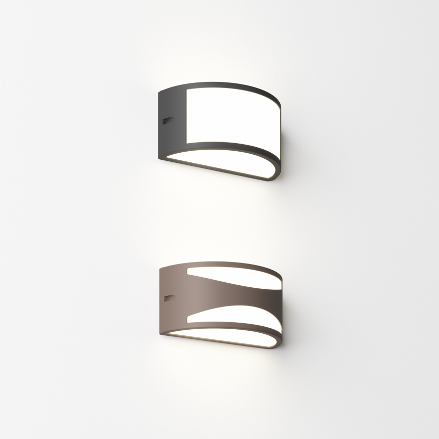 Ideal Lux - Zewnętrzny kinkiet REX 1xE27/60W/230V IP44 brązowy