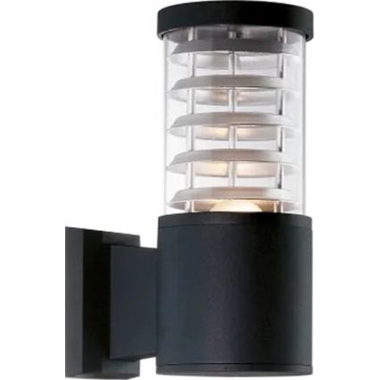 Ideal Lux - Zewnętrzny kinkiet TRONCO 1xE27/42W/230V IP44 czarny