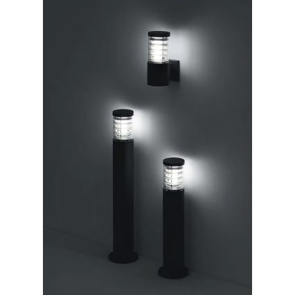 Ideal Lux - Zewnętrzny kinkiet TRONCO 1xE27/42W/230V IP44 czarny