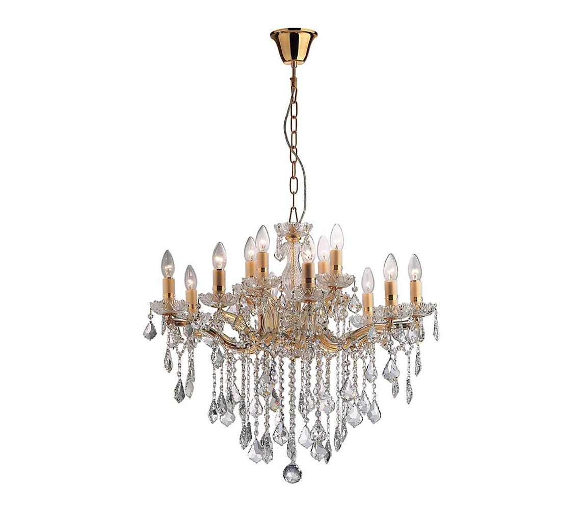 Ideal Lux - Żyrandol 12xE14/40W/230V chrom