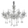 Ideal Lux - Żyrandol kryształowy na łańcuchu COLOSSAL 8xE14/40W/230V śr. 78 cm chrom błyszczący