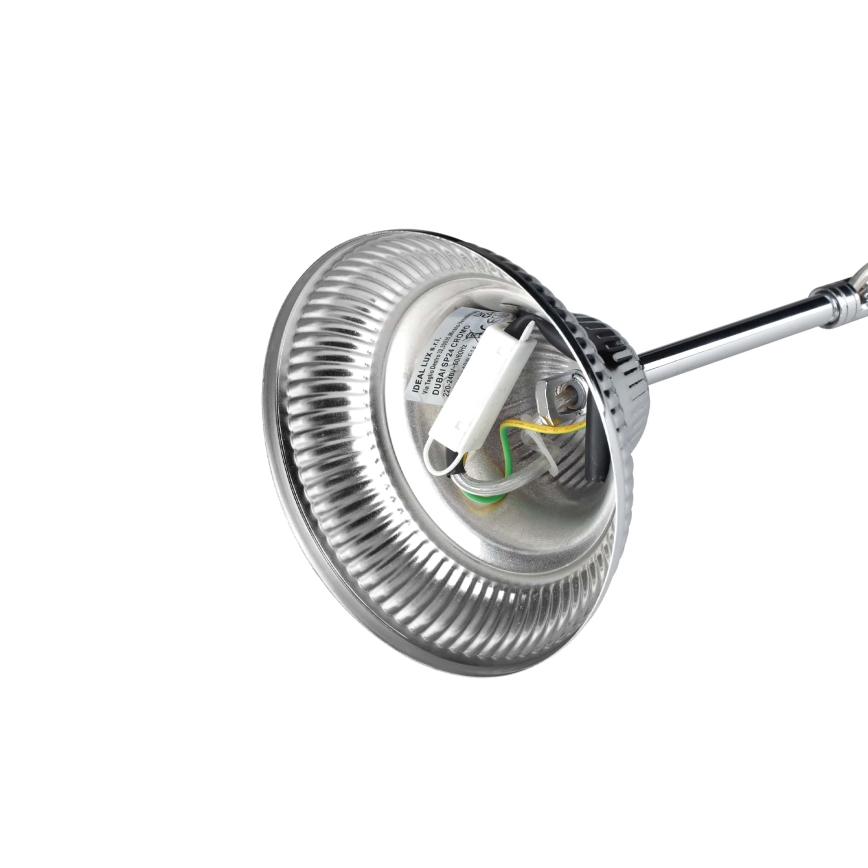 Ideal Lux - Żyrandol kryształowy na łańcuchu DUBAI 24xE14/28W/230V śr. 80 cm chrom błyszczący