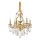 Ideal Lux - Żyrandol kryształowy na łańcuchu GIOCONDA 6xE14/40W/230V śr. 62 cm złoty